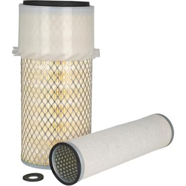 Imagem de EZROAD Kit de filtro de ar externo interno E6300-11081 E6300-11091 compatível com Kioti DK35 DK40 DK45 DK50 LK2554 LK3054 LK3504 LK30 DK35CR DK40CR 45C DK 50C compatível com trator Fiat 1909139