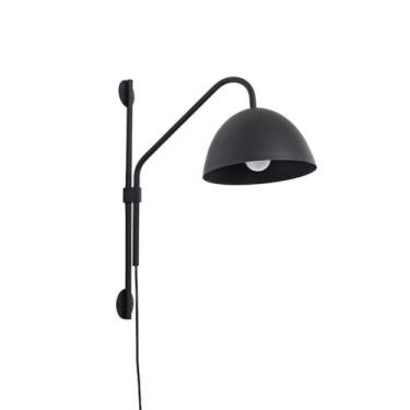 Imagem de Lustre Arandela Versa Cúpula Cone Retro Articulada Preto 361 - ILUMINA