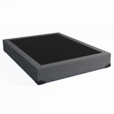 Imagem de Base para Cama Box Casal Joe Linho (36x138x188) Grafite