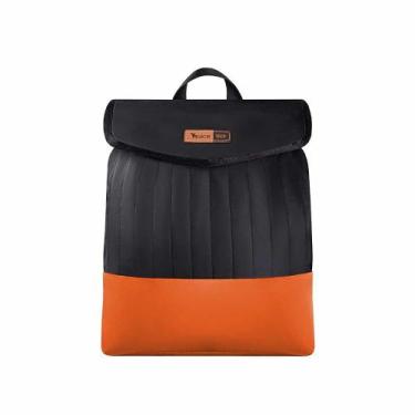 Imagem de Mochila Maternidade Coleção Cores - Preto e Laranja - Alce