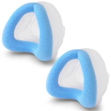 Imagem de Medihealer Almofada nasal N20 atualizada para máscara nasal Airfit N20 (L), 2 peças de almofada de espuma viscoelástica ultraconfortável compatível com Airfit N20, suprimentos CPAP de ótimo valor