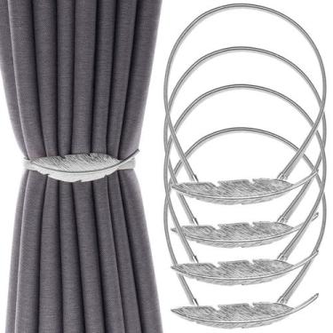Imagem de Curtain Holdbacks LLPMutu Aluminium Aluminium Spring Design x4