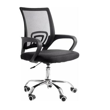 Imagem de Cadeira De Escritório Prizi Ergonômica Com Estofado De Mesh