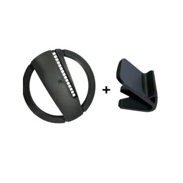 Imagem de Kit Suporte Mesa Base Vertical Ps5 Slim + Suporte Controle - FLEX3D