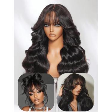 Imagem de Peruca UNICE Loose Wave Lace Front 100% cabelo humano 20" 180% de dens
