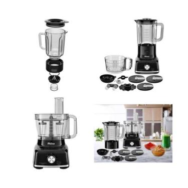 Imagem de Multiprocessador Philco 9 Em 1 Vidro Copo de Vidro 1700w 127V, 110V
