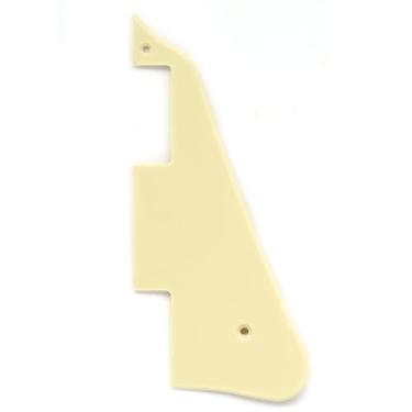 Imagem de Picareta de guitarra elétrica estilo clássico Les Paul Pickguard para guitarra estilo LP com parafusos de montagem (creme)