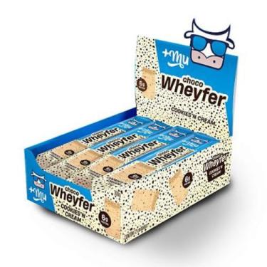 Imagem de Choco Wheyfer Mais Mu Sabor Cookies'n Cream  12x25g