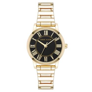 Imagem de Anne Klein Relógio de pulseira feminino, Dourado