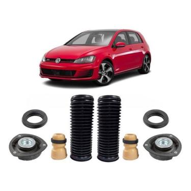 Imagem de 2 Kit Coxim Batente Dianteiro Golf Gti 2013 2014 2015 2016