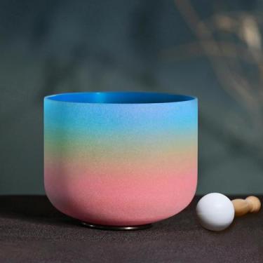 Imagem de Taça de canto de cristal CVNC 440 Hz 20 cm G Note Throat Chakra
