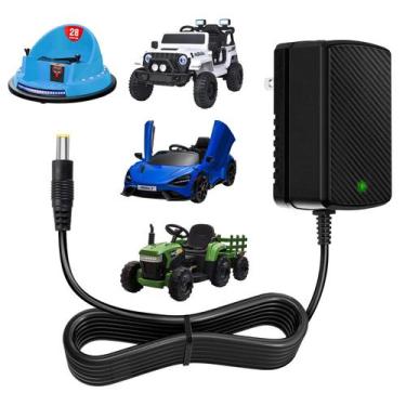 Imagem de Carregador de bateria de 12V 12V 1A para crianças Ride On Cars 110-240