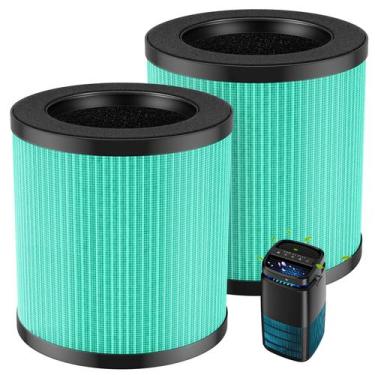 Imagem de Filtros de reposição WILERDA MJ002H Pet Care, pacote com 2 purificador