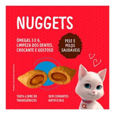 Imagem de Snacks Quatree Nuggets Gatos Pele E Pelo 60g