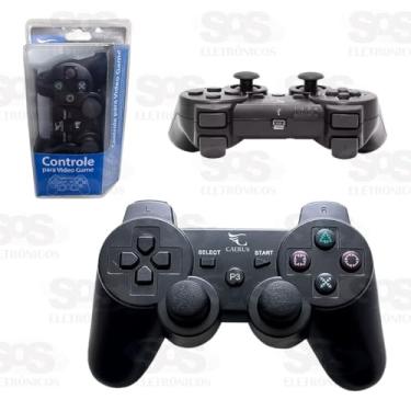 Imagem de Caerus Controle com Fio para PlayStation 3, USB, Preto