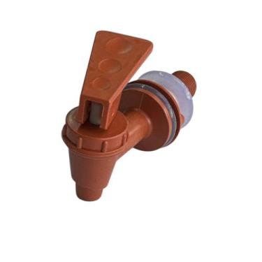 Imagem de Torneira para filtro de barro stéfani plástico água de filtro - STEFAN