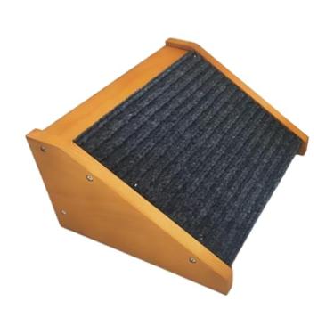 Imagem de IEUDNS Rampa para cães, escadas para cães e gatos, escada para animais de estimação, escada inclinada de madeira para sofá de caminhão