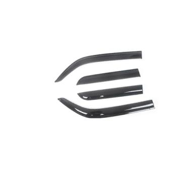 Imagem de GRJQRKHZ Defletor de janela lateral de carro para F&ord Fusion 2006-2012 Weathershied viseira de porta vento sol proteção chuva janela lateral defletores de vento