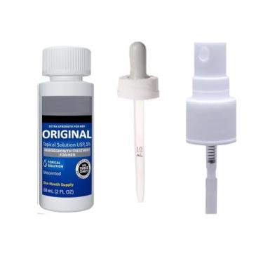 Imagem de Tônico Monoxi 5% Extra Forte para Homens, Tratamento para Crescimento Capilar, 60 ml, Sem Perfume