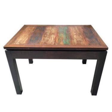 Imagem de Mesa Rústica Darla em Madeira de Demolição - Cód 2343 - Barrocarte