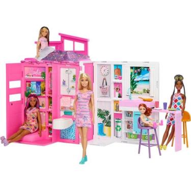 Imagem de Barbie casa glam 2024 com boneca - mattel hrj77