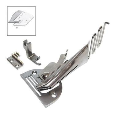 Imagem de Aparelho Chapa Dente Calcador Pregar Viés Reta Indust. 32mm - Evolvere