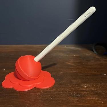 Imagem de 1 porta-lápis de pirulito derretimento criativo fofo (laranja)