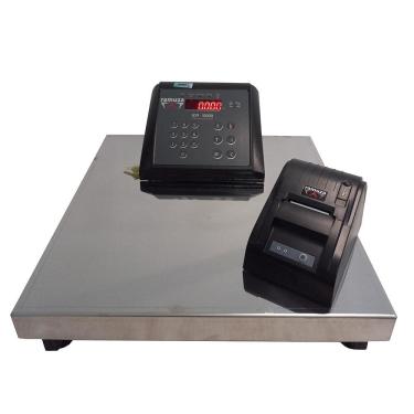 Imagem de Balança Industrial Ramuza 150kg/50g Bivolt IDR10.000 Impressora Térmica