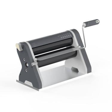 Imagem de Cilindro de Massas Manual Anodilar Antiaderente Cinza Estilo 28cm