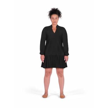 Imagem de City Chic Vestido feminino plus size - Vita, Preto, 48