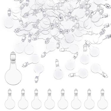 Imagem de 500 peças de 8 mm de cola redonda em bails almofada plana acrílico transparente cabochão pingentes joias achados para colar de cabochão de vidro faça você mesmo acessórios de artesanato