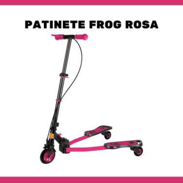 Imagem de Patinete Frog New Rosa, DM Radical - DM TOYS