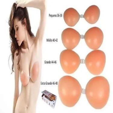 Imagem de Sutiã Soutien ADESIVO Invisível Silicone Aumenta Seios E Deixa Durinho