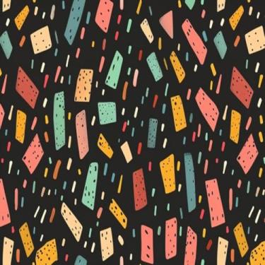 Imagem de Quadro Decorativo Dot Pattern Wallpaper Estampa Moderna para Parede 40x40cm