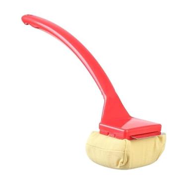 Imagem de Escova de Limpeza para Churrasqueira Plástico Ferramenta Remover Gordura da Cozinha Sem Cerdas com Cabo Ergonômico Substituível Limpo -Free Seguro Fácil Armazenar Ideal Entusiastas Churrasco