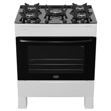 Imagem de Fogao Realce Smart Glass 5 Bocas Automatico Mesa de Vidro