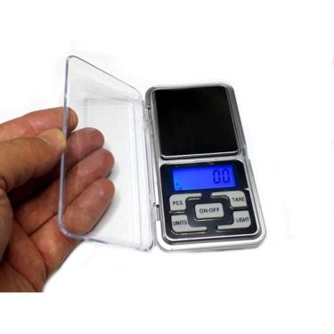 Imagem de Balança Digital Alta Precisao 0.1g Ate 500g Pocket Scale