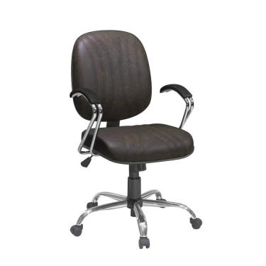 Imagem de Cadeira Para Escritório Diretor Inclinável Paris Cromada