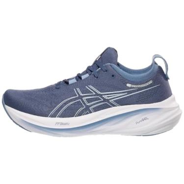 Imagem de ASICS Tênis de corrida masculino Gel-Nimbus 26, Azul trovão/azul jeans, 8