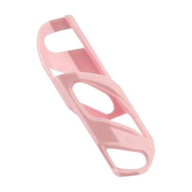 Imagem de UGPLM Cabo para raquete de badminton, substituição para mão direita, aprimora o treinamento de habilidades no badminton, Rosa