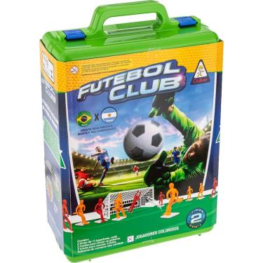 Imagem de Jogo Futebol De Botão Maleta Club Seleção Brasil X Argentina - Gulliver 1962