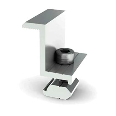 Imagem de End-clamp Presilha Grampo Final Para Placa Painel Solar