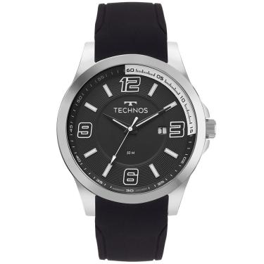 Imagem de Relógio Technos Masculino Racer Prata - 2115tyu-2p Relógio Technos Masculino Racer Basico Prata - 2115tyu-2p