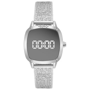 Imagem de Relógio Euro Feminino Fashion Fit Reflexos Prata - Eumd2392ae-4k Relógio Euro Feminino Ff Reflexos Prata - Eumd2392ae-4k