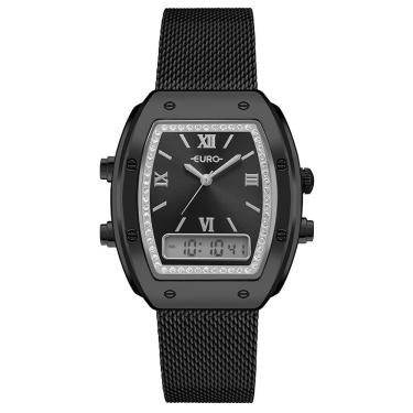 Imagem de Relógio Euro Feminino Fashion Fit Sporty Preto - Euw20101ac-4p Relógio Euro Feminino Ff Sporty Preto - Euw20101ac-4p