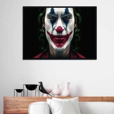 Imagem de Quadro Decorativo Fotografia Rosto Coringa 45X34Cm - Quadros On-Line