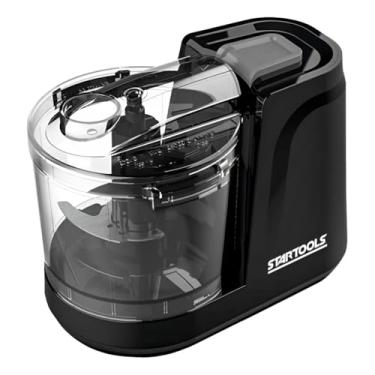 Imagem de Mini Processador Triturador Elétrico 200W 220V 350ml – Preto