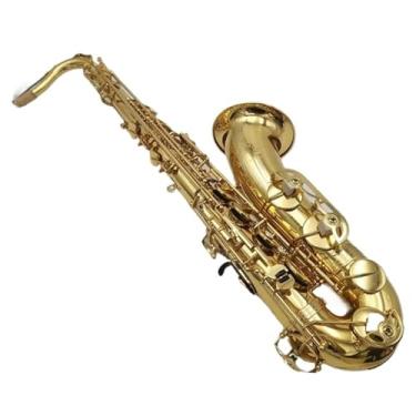 Imagem de Instrumento de saxofone amante da música Bb saxofone tenor profissional instrumento de saxofone tenor de sensação confortável