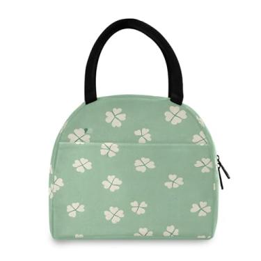 Imagem de GUIJI Lancheira térmica Clover, lancheira reutilizável à prova de vazamento para mulheres e homens, lancheira térmica para trabalho e viagens