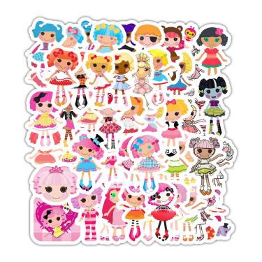 Imagem de Adesivos de vinil impermeável Lalaloopsys Anime 50 unidades/lote